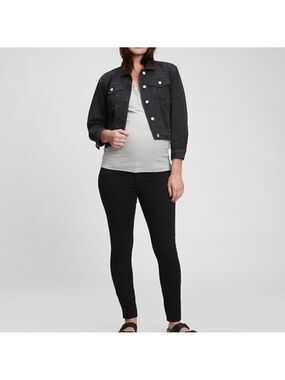 GAP Maternity Skinny Inset Panel Stretch Jeans, size 28/6